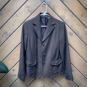 Liz Claiborne Brown Women's Blazer Size 8